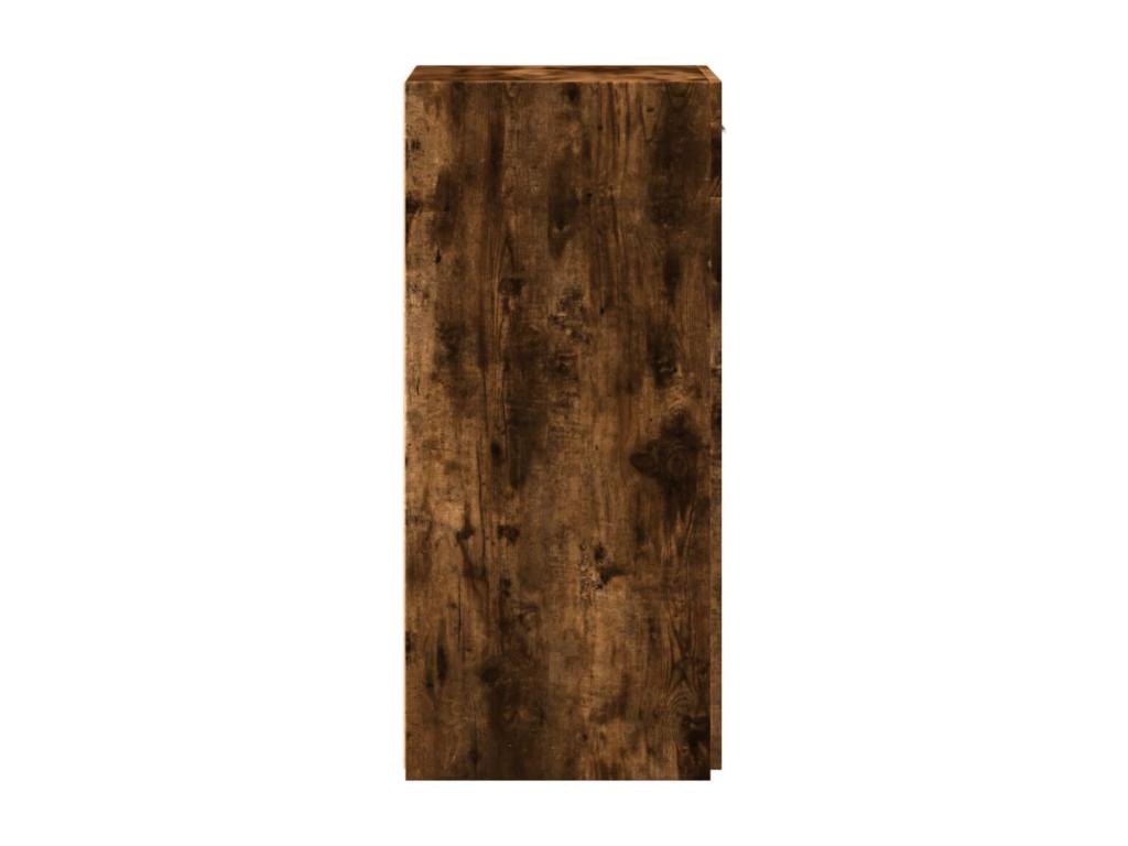 Buffet chêne fumé 45x42.5x93 cm bois d'ingénierie