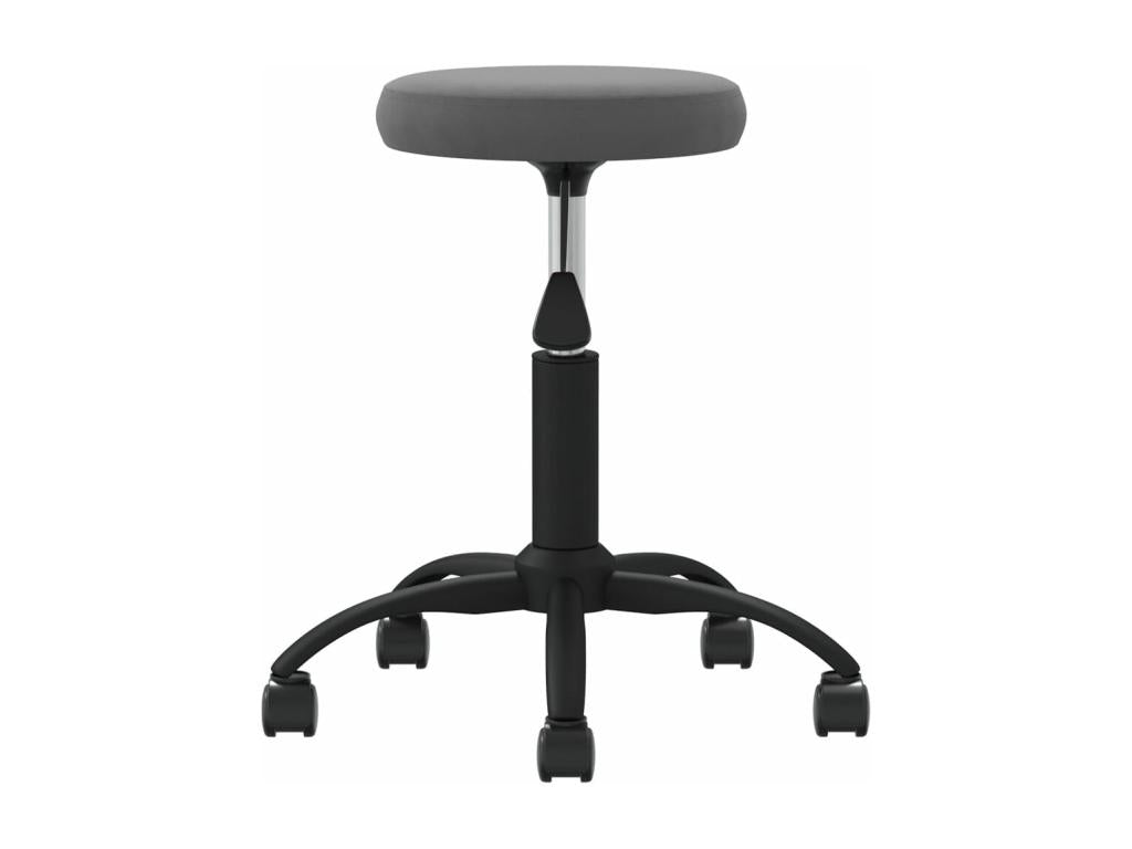 Chaise fauteuil siège pivotante grise 31x31x54 cm 02 0024131