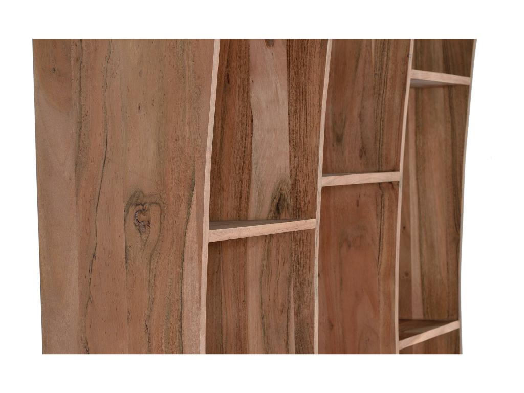 Bibliothèque en bois d'Laviecasa Marrón.Giner y Colomer.200x38x120 UCBI77110