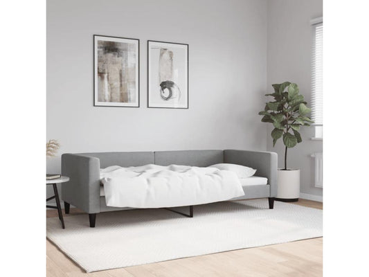 Light grey daybed 90x200 Fabric