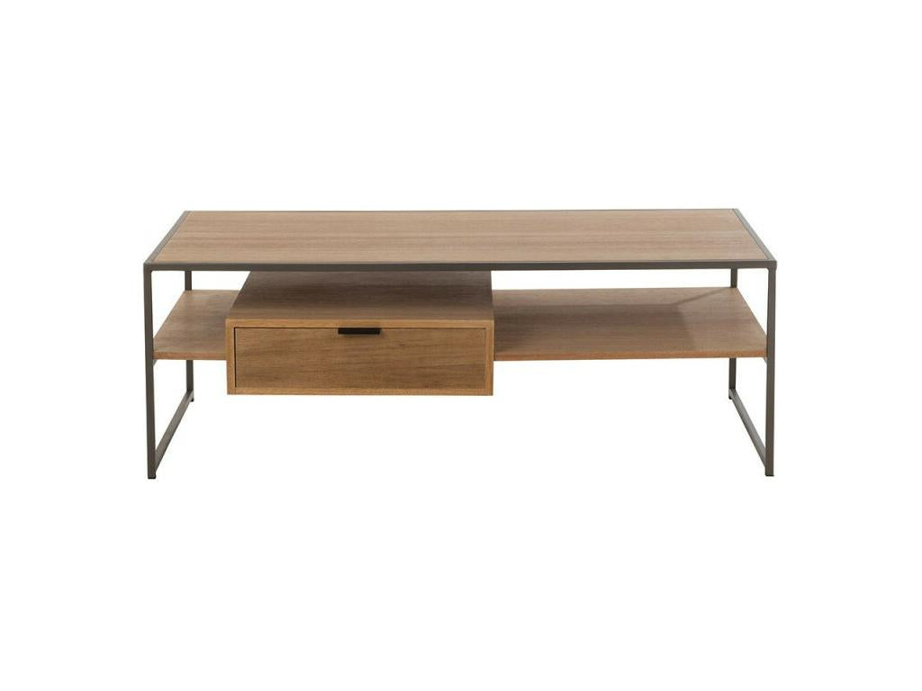 Meuble TV 1 Tiroir Laviecasa 120cm Naturel ZMER58299