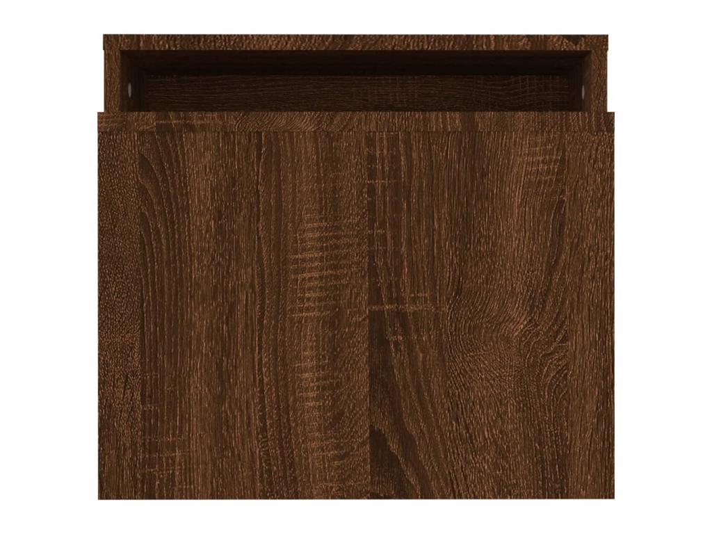 Ensemble table basse Chêne marron 100x48x40cm Bois d'ingénierie FKXJ18676