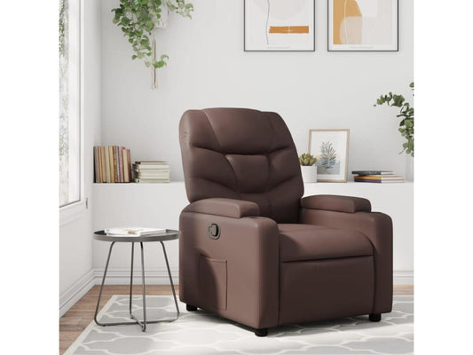 Fauteuil inclinable Marron Similicuir