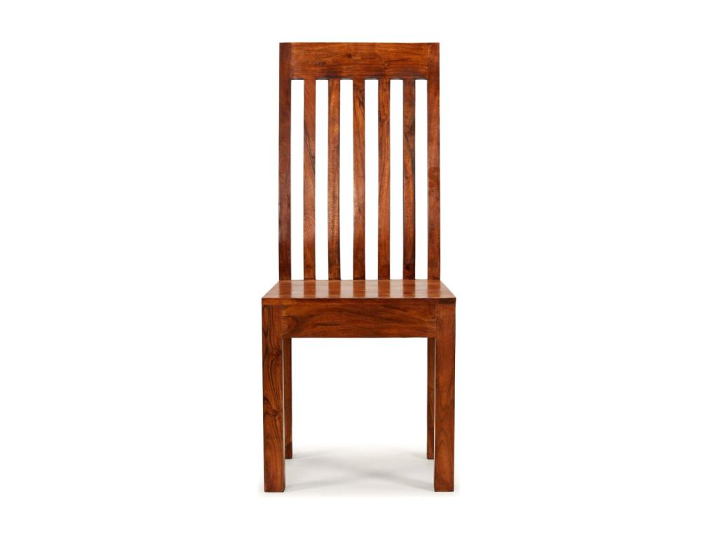 Chaises à manger lot de 6 bois massif moderne