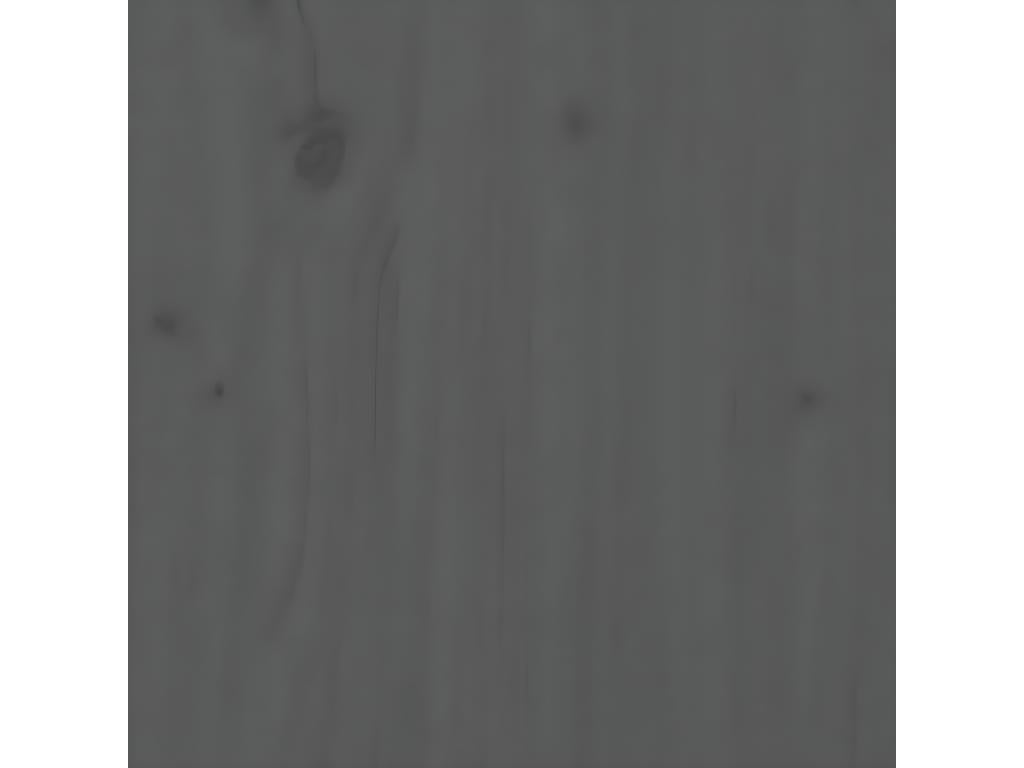 Tête de lit Gris 95x4x100 cm Bois massif de pin BMHW86855
