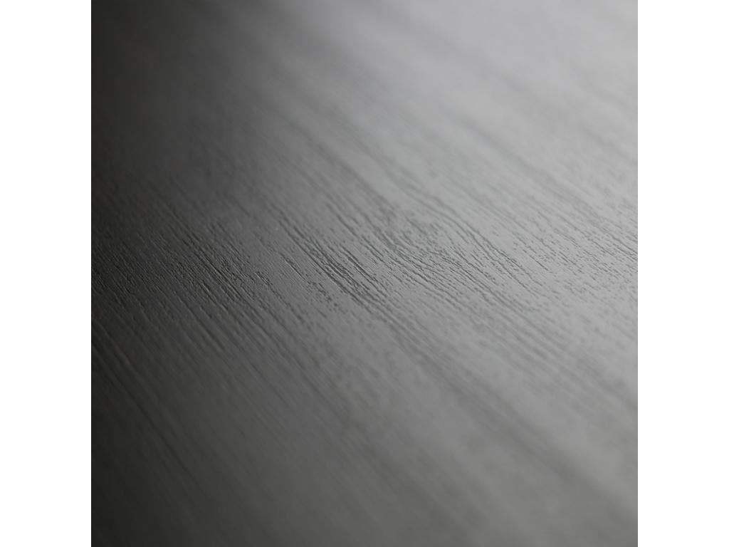 Meuble TV Banc Télé 200x57x35cm Pour les TV jusqu'à 80 Cheminée électrique Design industriel Noir