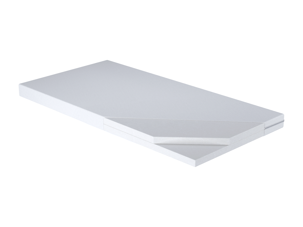 Meublori - lit simple 160x80 avec graphisme pour enfants dans un ensemble avec garde-corps matelas et cadre