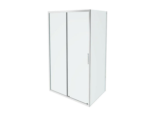 Meublori shower enclosure: The ingenious sliding door for corner installation 100x70