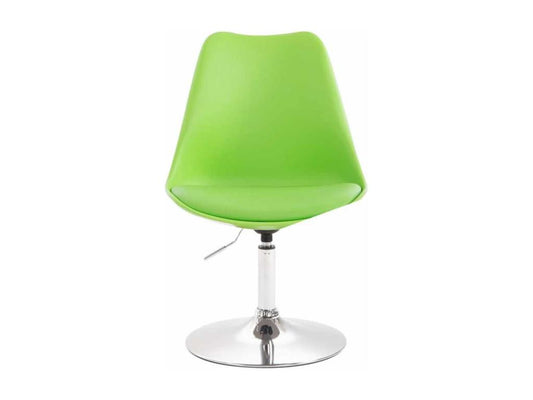 Lot de 4 chaise salle à manger - Plastique / Métal - Vert - Meublori