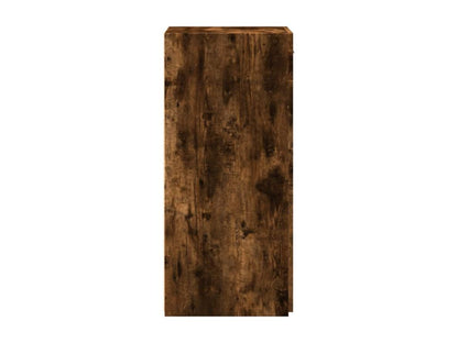 Buffet chêne fumé 45x42.5x93 cm bois d'ingénierie