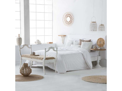 Table basse en bois marron 50x50x65