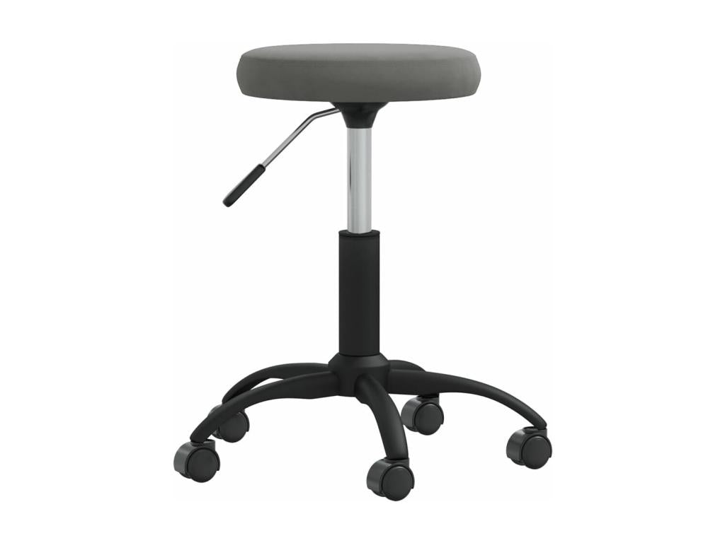 Chaise fauteuil siège pivotante grise 31x31x54 cm 02 0024131