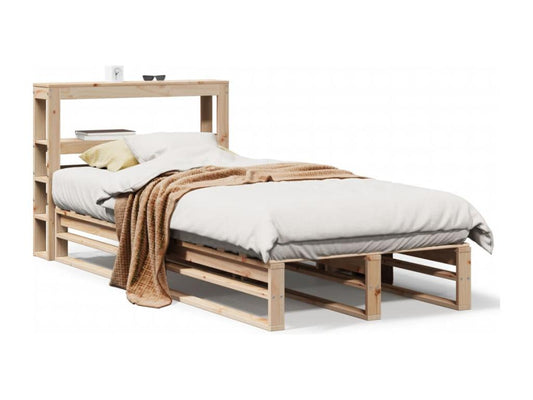Cadre de lit sans matelas 90x200 cm bois de pin massif