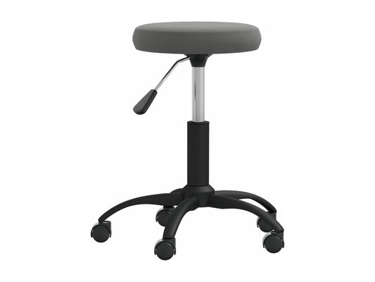 Chaise fauteuil siège pivotante grise 31x31x54 cm 02 0024131