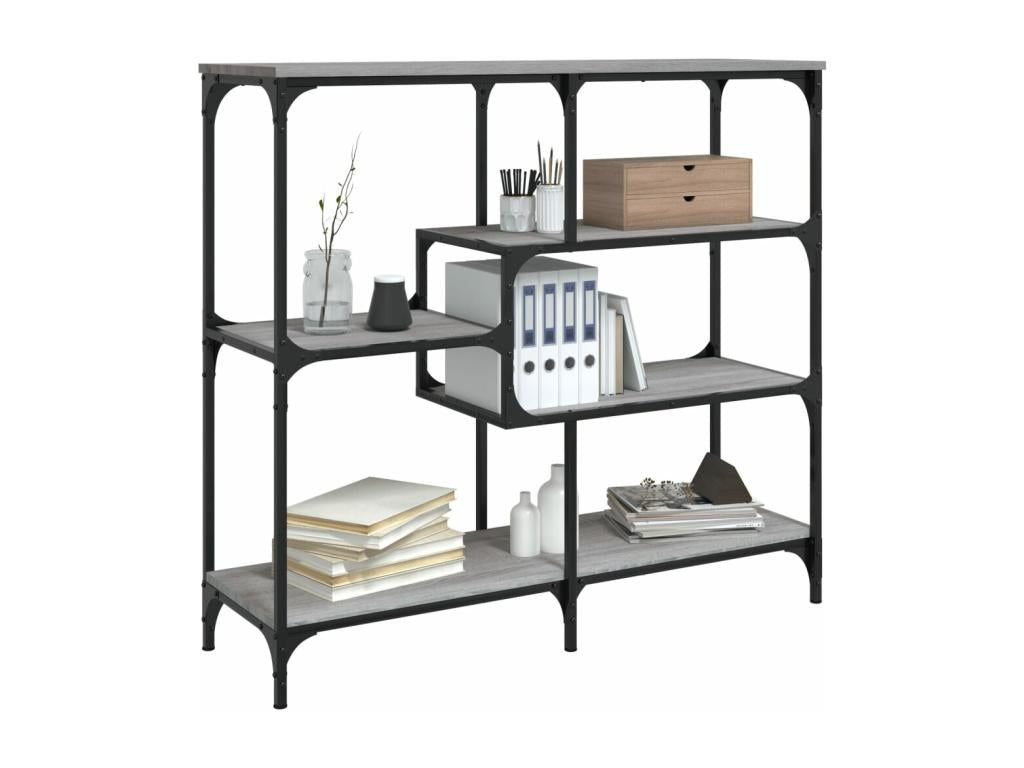 Table console Laviecasa gris 103x32x95 cm bois d'ingénierie ETJP70322