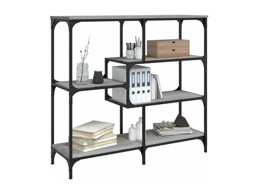 Table console Laviecasa gris 103x32x95 cm bois d'ingénierie ETJP70322