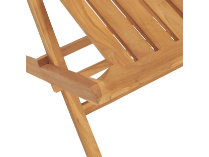 Chaises de jardin pliantes 6 pièces 47x47x89 cm bois massif teck