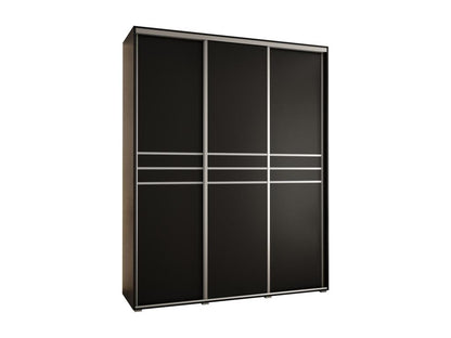 ARMOIRE Meublori 10 À PORTES COULISSANTES 235.2/200/45 3 portes