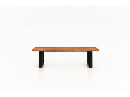 Meublori - Banc de table en cœur de hêtre huilé naturel