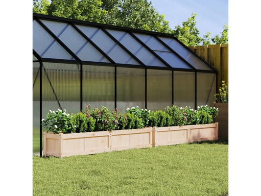 Jardinières 2 pièces bois de pin massif