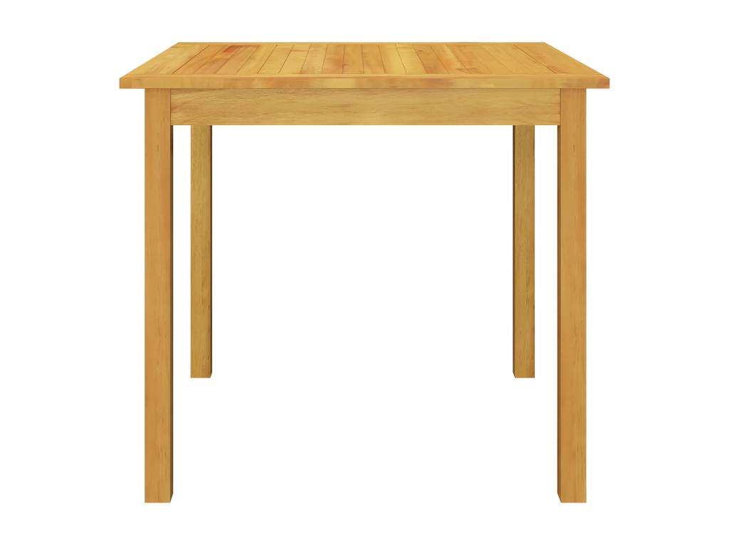 Ensemble de salle à manger de jardin 5 pcs Noir 75