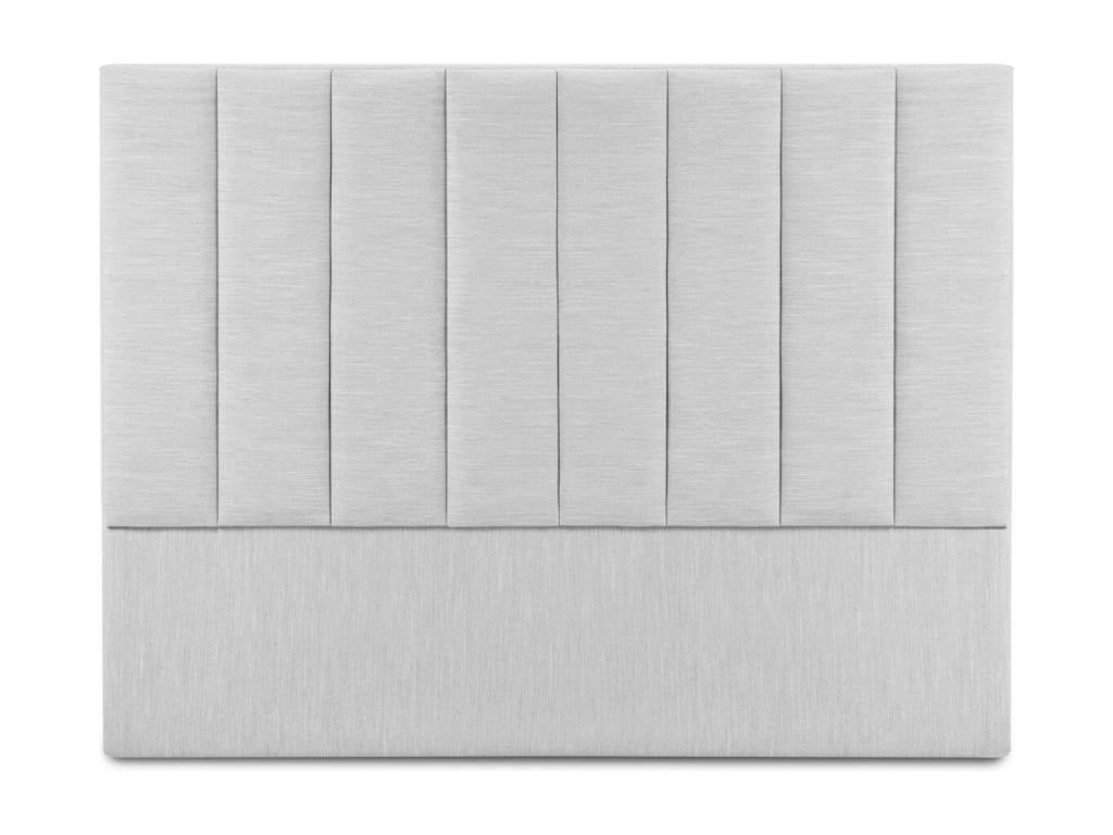 Laviecasa - Tête de lit Laviecasa 160x120cm en tissu structurel gris clair - 160x8x120cm ZBFC07560