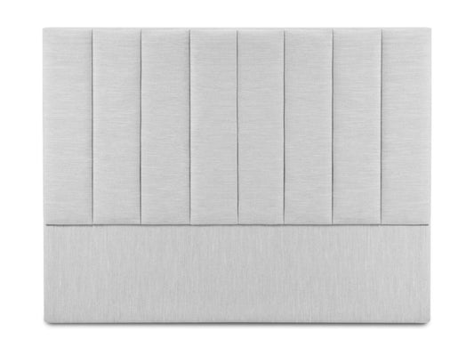 Laviecasa - Tête de lit Laviecasa 160x120cm en tissu structurel gris clair - 160x8x120cm ZBFC07560