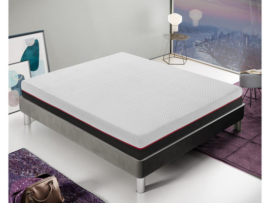 Matelas Meublori Foam 20 cm de haut - 2 couches déhoussable 80x190 cm