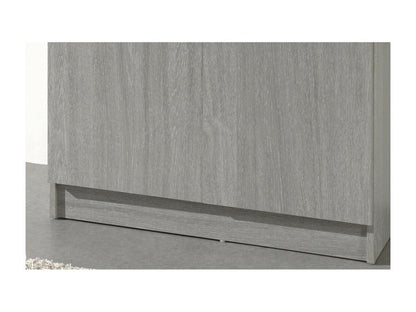 Armoire de rangement Meublori 80cm idéal pour votre entrée votre buanderie ou encore votre salle de bain.