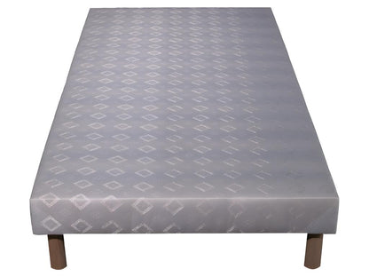 Ensemble Matelas mousse Meublori - 90x190cm et 1 Oreiller 70x40 - Sommier blanc