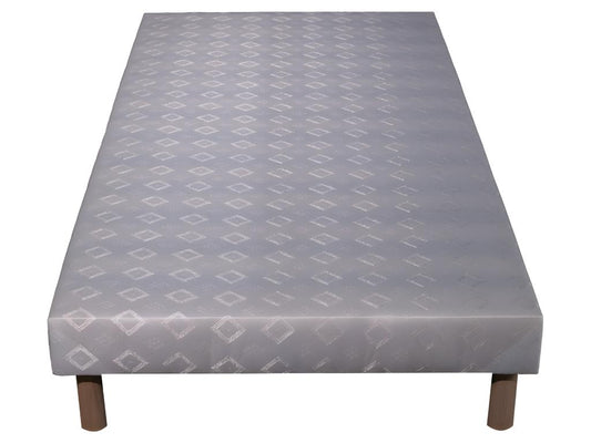 Ensemble Matelas mousse Meublori - 90x190cm et 1 Oreiller 70x40 - Sommier blanc