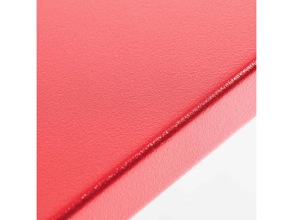 Ensemble table de jardin carrée et 8 fauteuils en métal rouge - Laviecasa WJCN75567