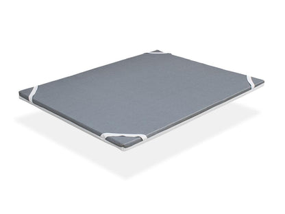 Sur matelas 160x200x4 CM Meublori- Dehoussable très adaptable et ergonomique