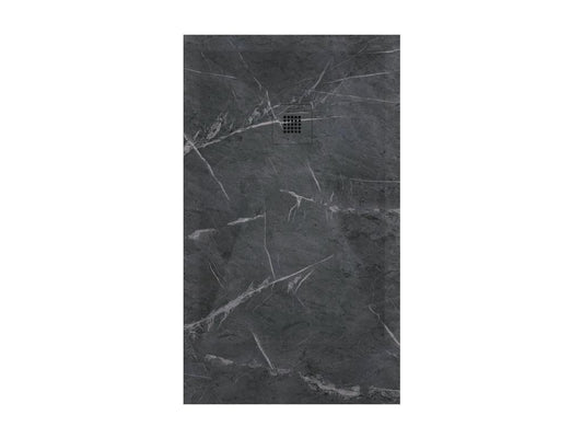 Receveur de douche Meublori finition Lisse Meublori 3D grille de couleur - 170x80 cm