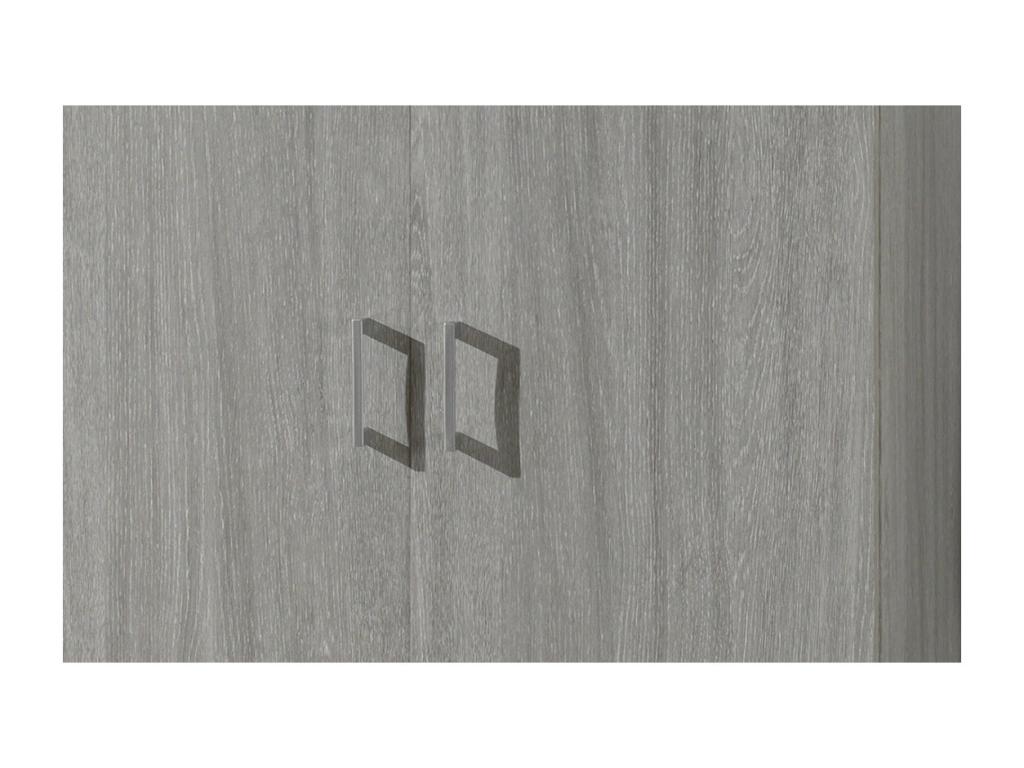 Armoire de rangement Meublori 80cm idéal pour votre entrée votre buanderie ou encore votre salle de bain.