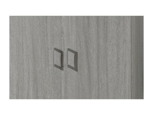 Armoire de rangement Meublori 80cm idéal pour votre entrée votre buanderie ou encore votre salle de bain.