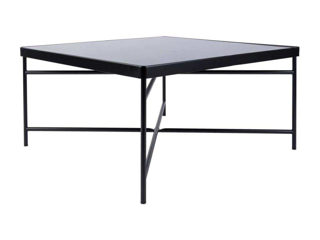 Table basse en verre Smooth 80x80x40 cm