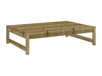 Salon de jardin 6 pcs bois de pin imprégné