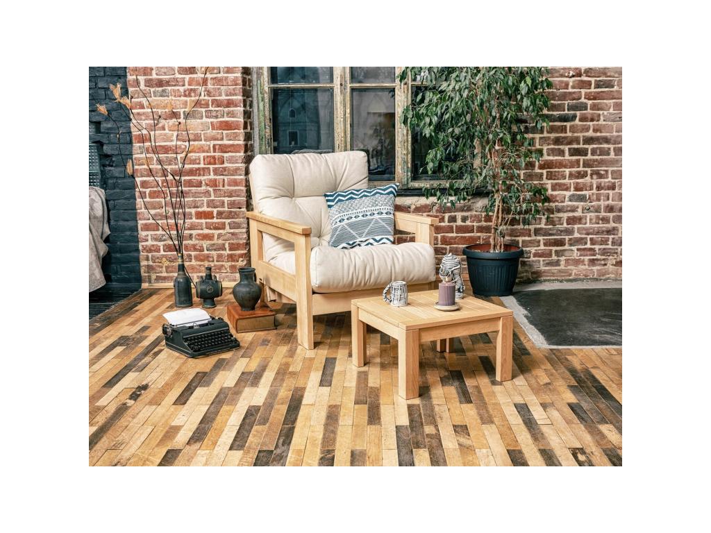 Fauteuil Meublori Jaune