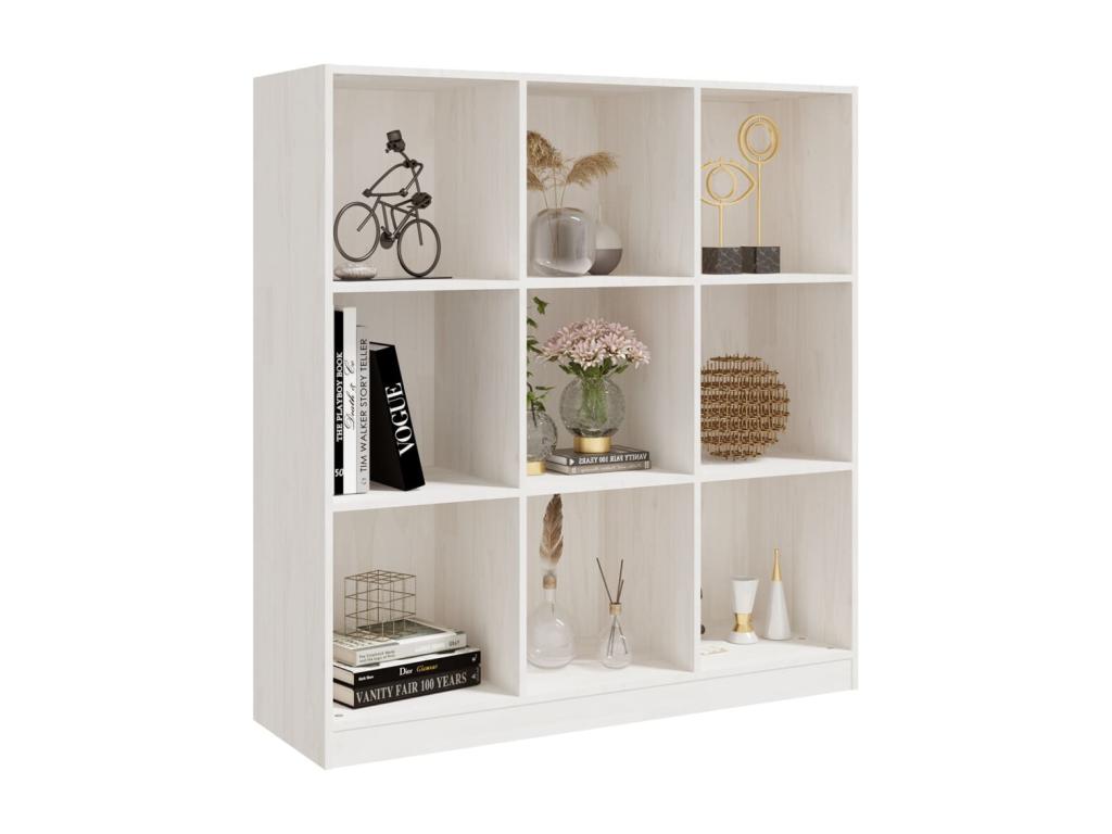 Bibliothèque/Séparateur de pièce 104x33.5x110 cm pin massif ZEIA43778