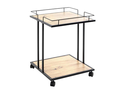 Laviecasa Kitchen Cabinet 60cm Black / Oak IPKZ48832