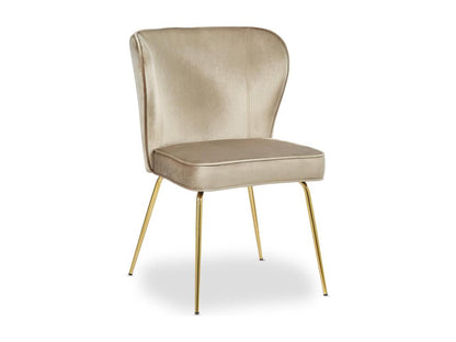 Lot de 2 Chaises Velours Design Meublori 79cm Meublori