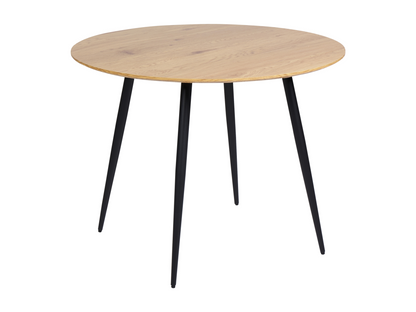 Table de repas Meublori Marron clair 100 cm 100 cm