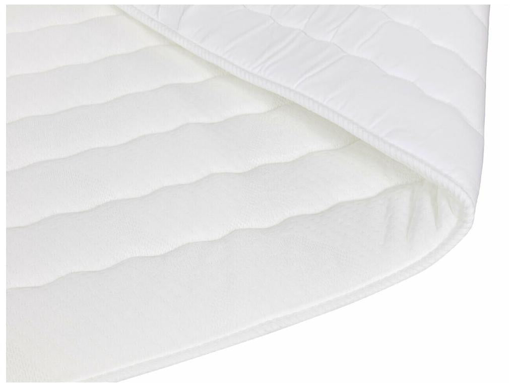 Lit continental Meublori 109 Double Continental Turquoise 140x200 Tapisserie 140cm