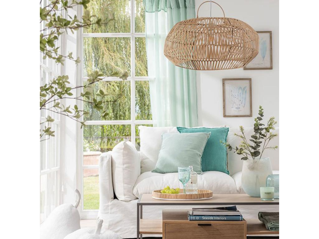 Meuble TV 1 Tiroir Laviecasa 120cm Naturel ZMER58299