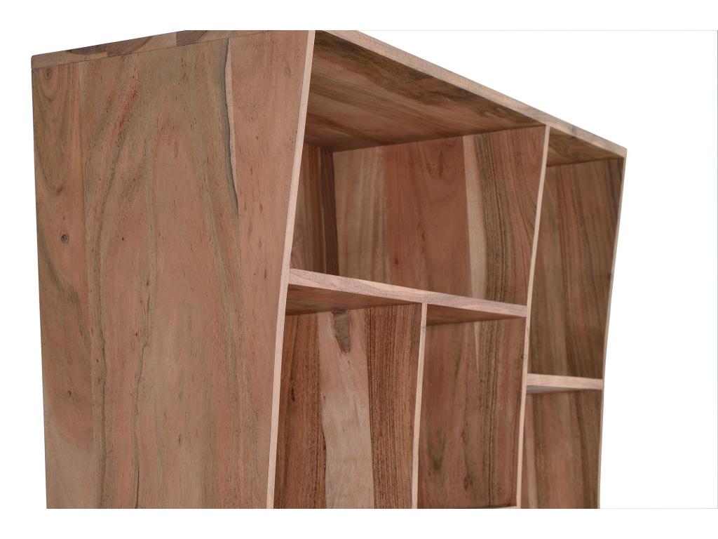 Bibliothèque en bois d'Laviecasa Marrón.Giner y Colomer.200x38x120 UCBI77110