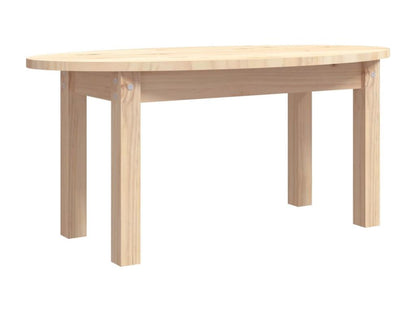 Table basse 80x40x35 cm Bois massif de pin