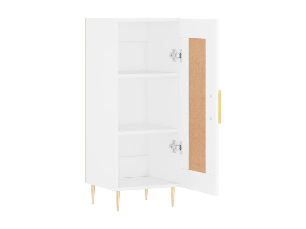 Buffet blanc 34.5x34x90 cm bois d'ingénierie