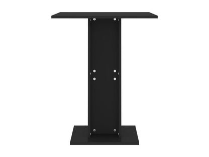 Table de Meublori Noir 60x60x75 cm Aggloméré