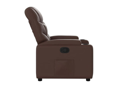 Fauteuil inclinable Marron Similicuir